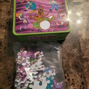 Scooby-Doo Puzzle Tin Set - Multicolor